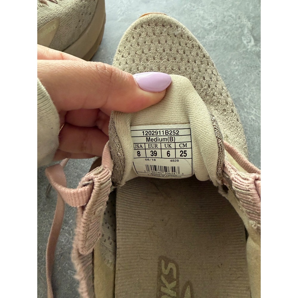 Brooks Levitate 2 Tan Pink Running Shoes Womens 8 - Picture 5 of 7